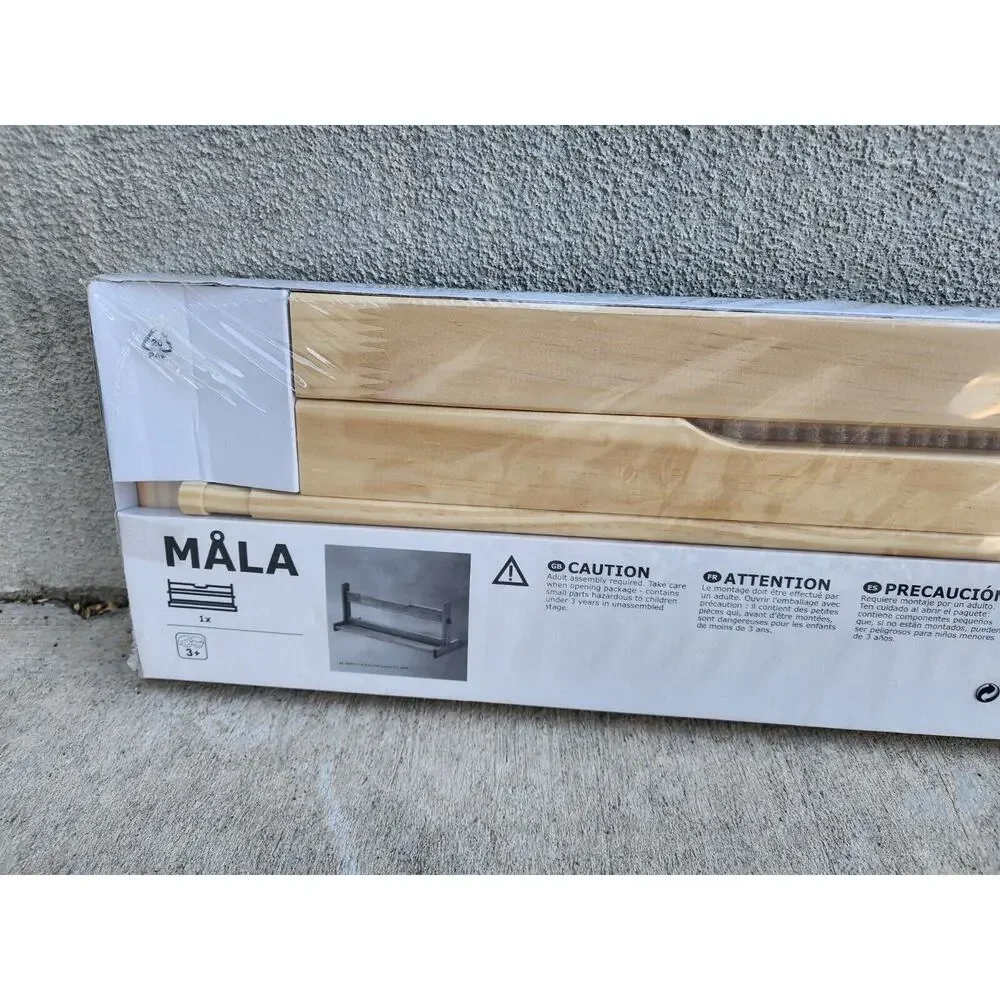 New IKEA MALA Wooden 18